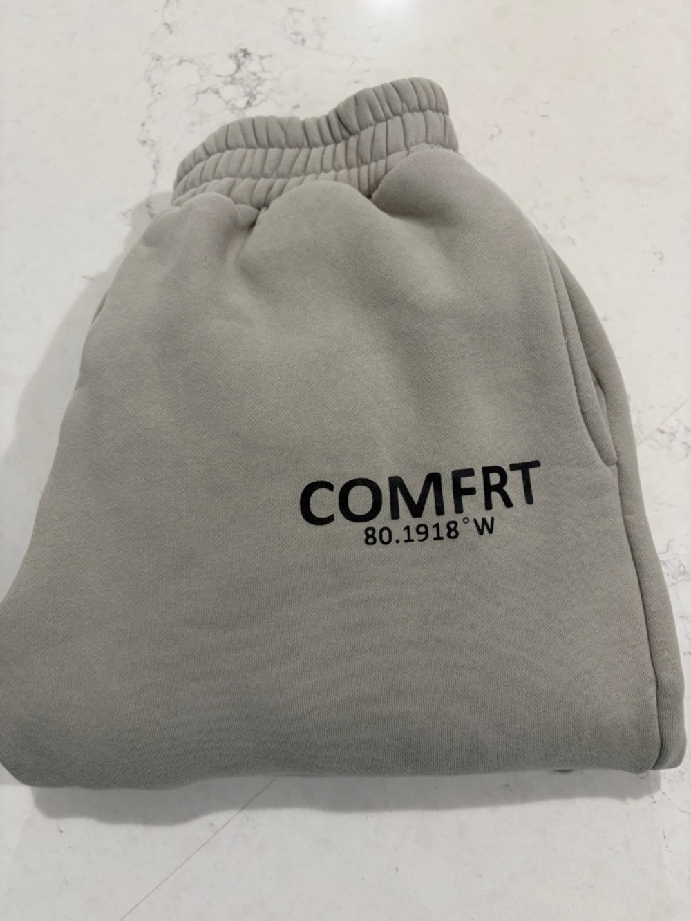COMFRT Coordinate Sweatpants in Stone Size S - Picture 9 of 9